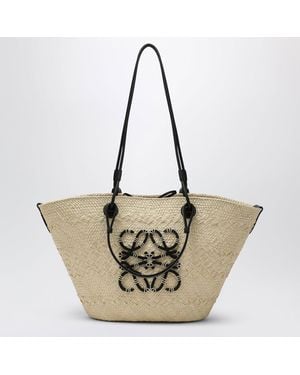 Loewe Medium Anagram Basket Bag - Natural