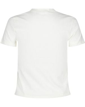 Gucci Interlocking G Equestrian Cotton T-Shirt - White