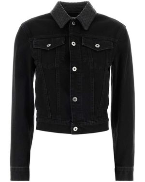 Bottega Veneta Shirt Collar Jacket - Black