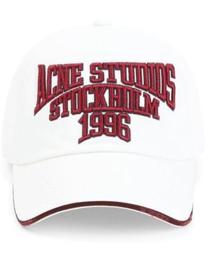 Acne Studios Hat - Red