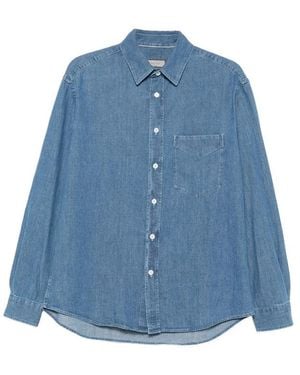 Canali Shirt Denim - Blue