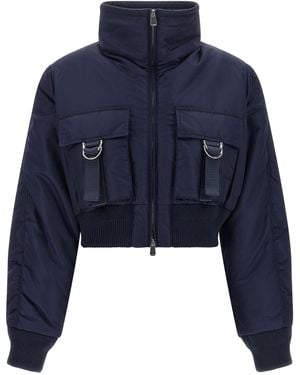 Pinko 'Pinot' Bomber Jacket - Blue