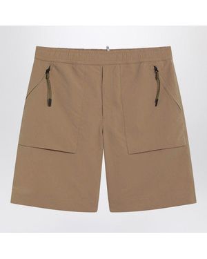 Moncler Technical Shorts - Natural