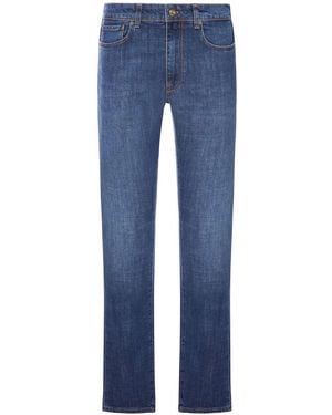Incotex Jeans Dritti Regular Fit - Blue
