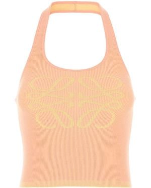 Loewe Paula's Ibiza Pastel Viscose Paula Ibiza Blend Top - Pink