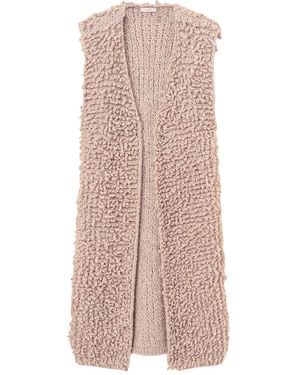 Fedeli "Corallo" Sleevelees Jacket - Pink