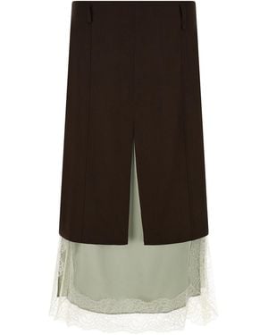 MISENITHE 'Lila' Skirt - Brown
