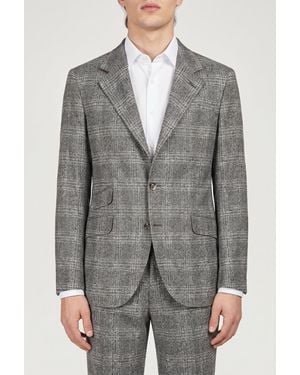 Brunello Cucinelli Silk Wool Suit - Gray