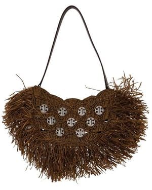 Rabanne Shoulder Bag - Brown