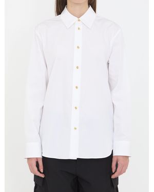 Bottega Veneta Cotton Poplin Shirt - White