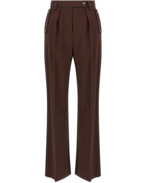 Elisabetta Franchi Polyester Casual Pants - Brown