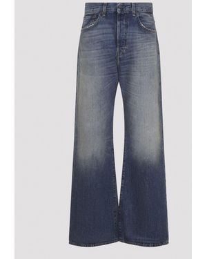Acne Studios 2021F Wide-Leg Jeans - Blue