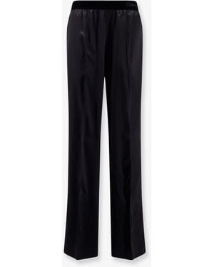 Tom Ford Stretch Satin Pants - Black