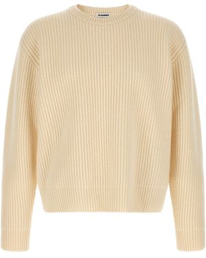 Jil Sander Wool Cardigan Clothing - Natural