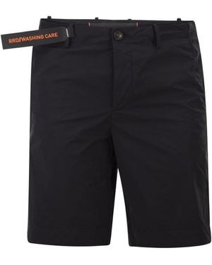 Rrd Lightweight Stretch Technical Bermuda Shorts - Black