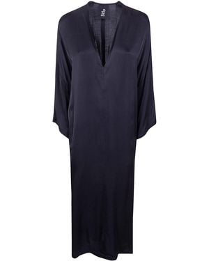 Thom Krom Short Sleeves Oversized Cardigan - Blue