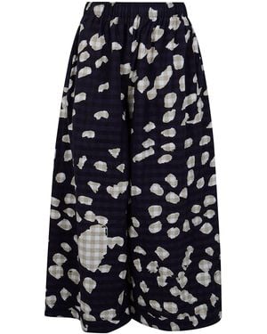 Daniela Gregis "Pijiama Plus" Wide Leg Pants - Blue