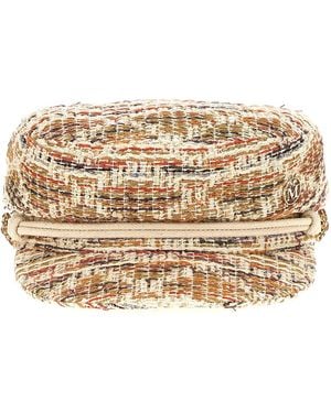 Maison Michel New Abby Hats - Metallic
