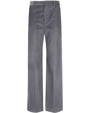 Brunello Cucinelli Wide Leg Pants - Gray