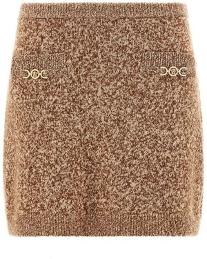 Versace 'Mouline' Skirt - Brown