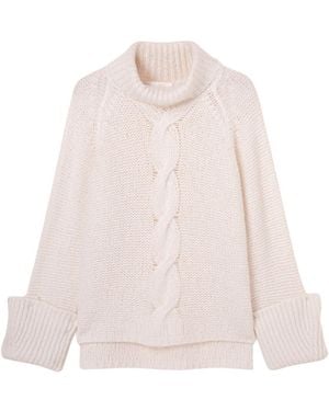 Fedeli "Morganite" Turtle Neck Sweater - Pink