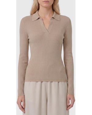 Max Mara Gergo Polo Shirt - Natural