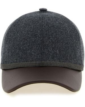 Brunello Cucinelli 'Baseball' Cap - Gray