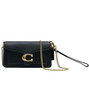 COACH Tabby 19 Leather Crossbody Bag - Black