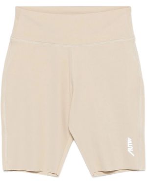 Autry Cyclist Shorts - Natural
