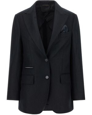 Peserico 'Punto Luce' Blazer - Black