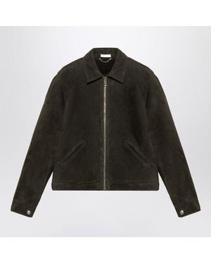 1989 STUDIO Dark Shearling Jacket - Black