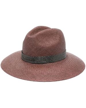 Brunello Cucinelli Wide Brim Hat - Brown