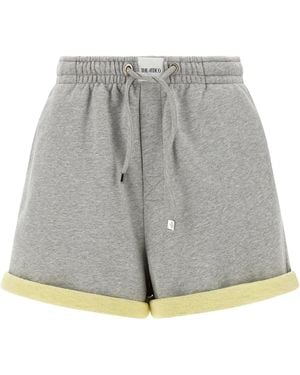 The Attico American Fleece Shorts Bermuda And Short - Gray