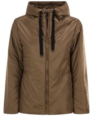 Max Mara Hooded Padded Jacket - Brown
