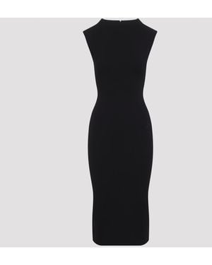 Jacquemus Alba Midi Dress - Black