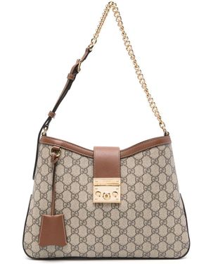 Gucci Padlock Bag Large - Natural