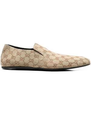 Gucci Mocassino Vintage Loafers - White