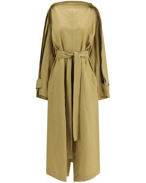 Petar Petrov Trench Coat Dress - Green