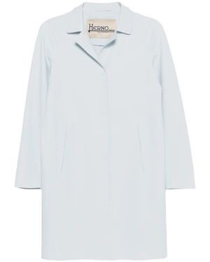 Herno Light Polyamide Coat - White