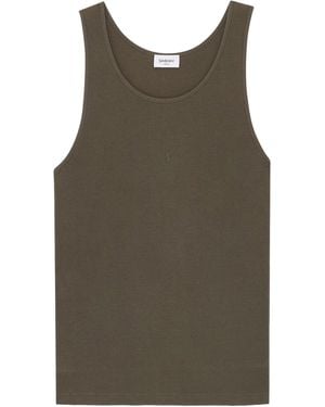 Men's Saint Laurent Sleeveless t-shirts | Lyst
