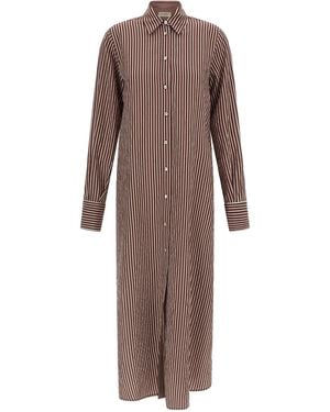 Le twins 'Brina' Dress - Brown