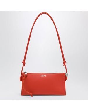 Loewe Leather Crossbody Bag - Red