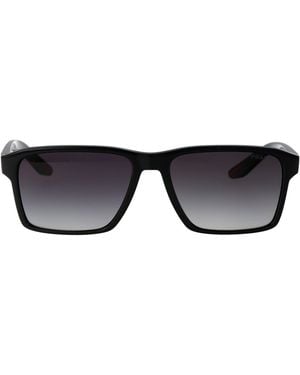 Prada Linea Rossa Injected Sunglasses - Black