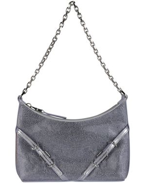 Givenchy Mini Voyou Party Shoulder Bag - Gray
