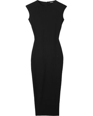 Jacquemus La Robe Alba Midi - Black