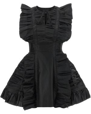 Giovanni bedin Ruffle Dress - Black