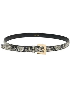 Anine Bing Belts - Brown