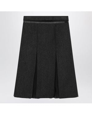 Prada Slate Skirt - Black