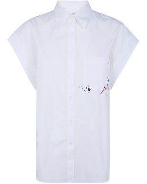 Paul Smith Embroidered Shirt - White
