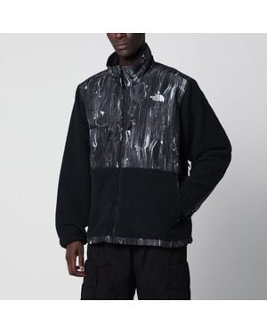 The North Face Printed Retro Denali Fleece Jacket - Black